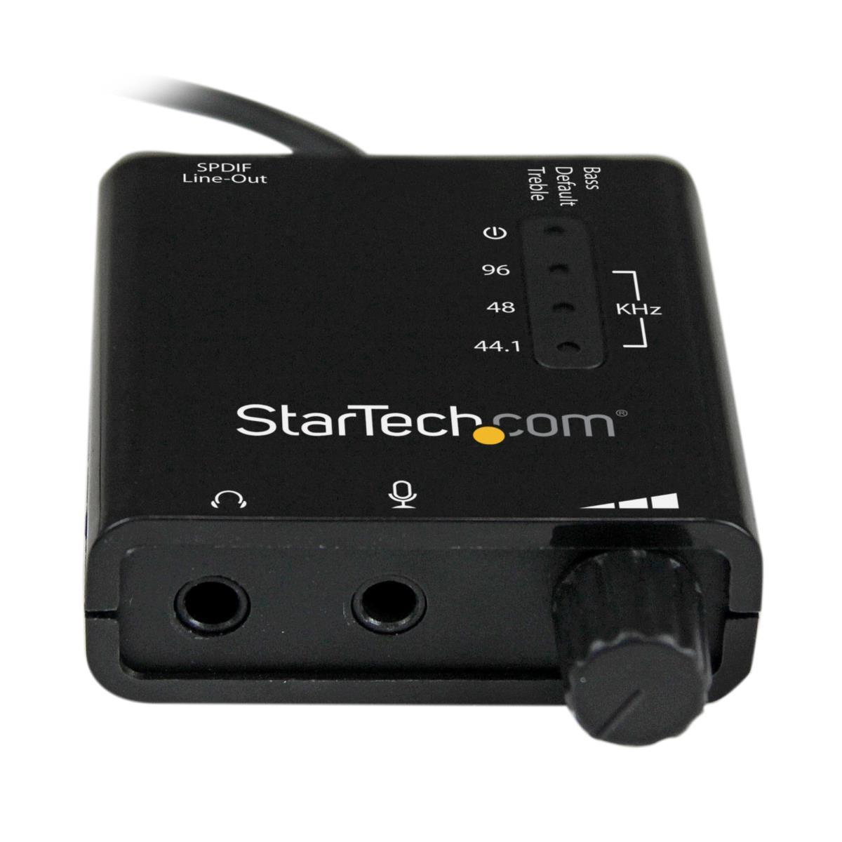 STARTECH.COM Sound Card USB To Audio Converter External Spdif
