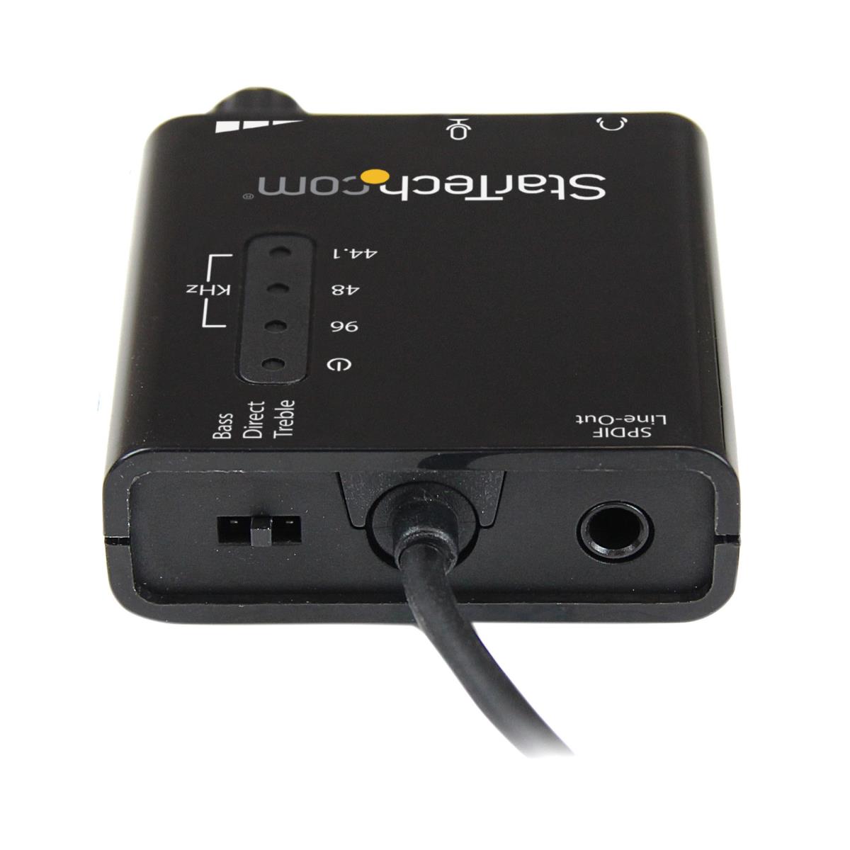 STARTECH.COM Sound Card USB To Audio Converter External Spdif