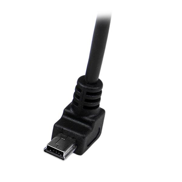 STARTECH.COM Angled Mini USB Cable USB To Down Angle Mini USB Cable 2m