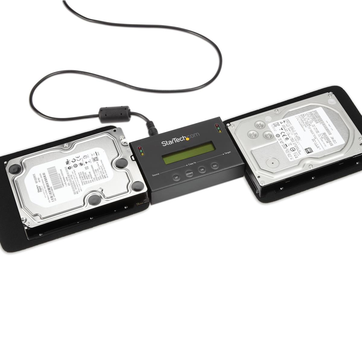 STARTECH.COM Standalone 2.5 / 3.5in SATA Hard Drive Duplicator And Eraser