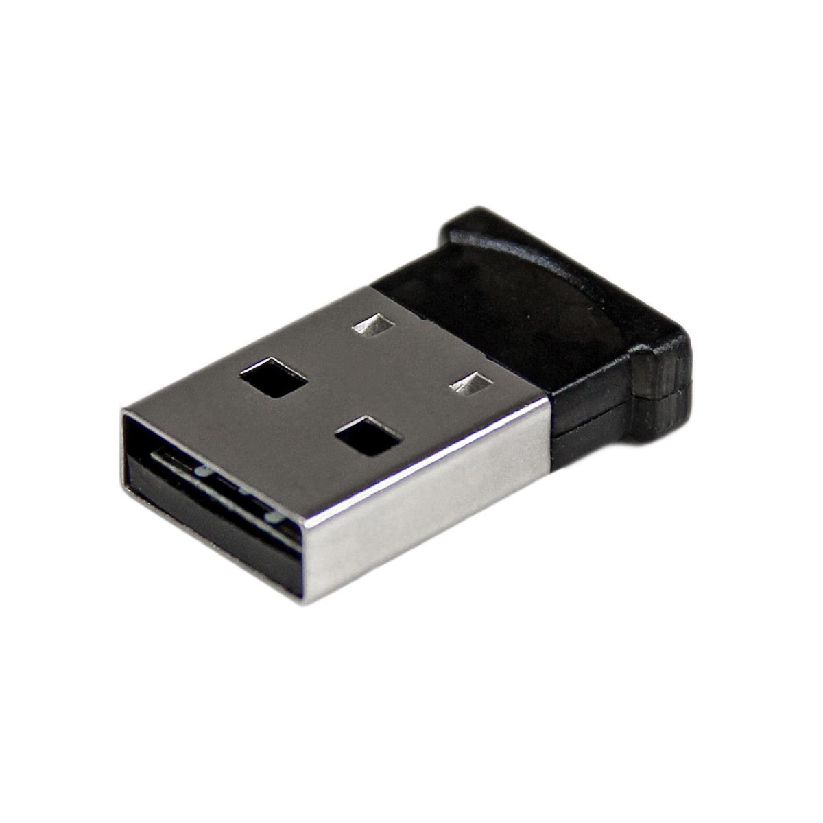 STARTECH.COM Mini USB Bluetooth 4.0 Adapter - 50m Class 1 Edr Wireless Dongle