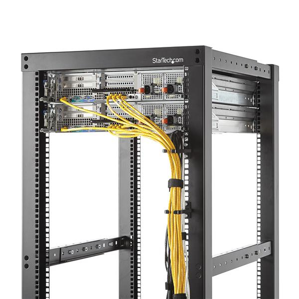 STARTECH.COM Vertical Server Rack Cable Management D-ring Hook - 1.8x3.9in (4.5x10cm) 1u