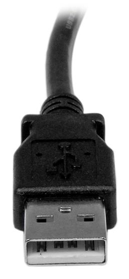 STARTECH.COM USB A To Right Angle B Cable - M/m 1m