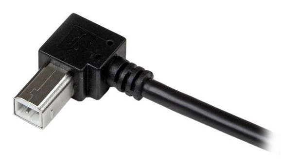 STARTECH.COM USB A To Right Angle B Cable - M/m 1m
