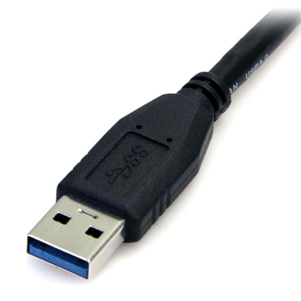 STARTECH.COM Superspeed USB 3.0 Cable A To Micro B - M/m 0.5m Black