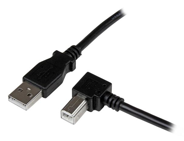 STARTECH.COM USB A To Right Angle B Cable - M/m 3m