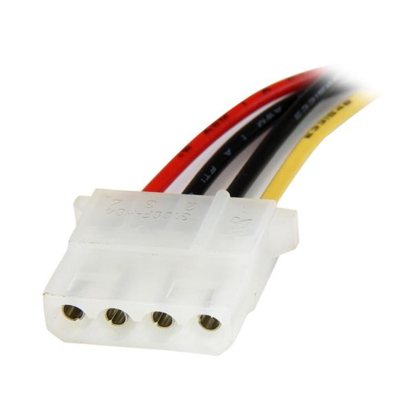 STARTECH.COM Sata To Low Profile4 Power Adapter - SATA To Molex Cable F/m 12in
