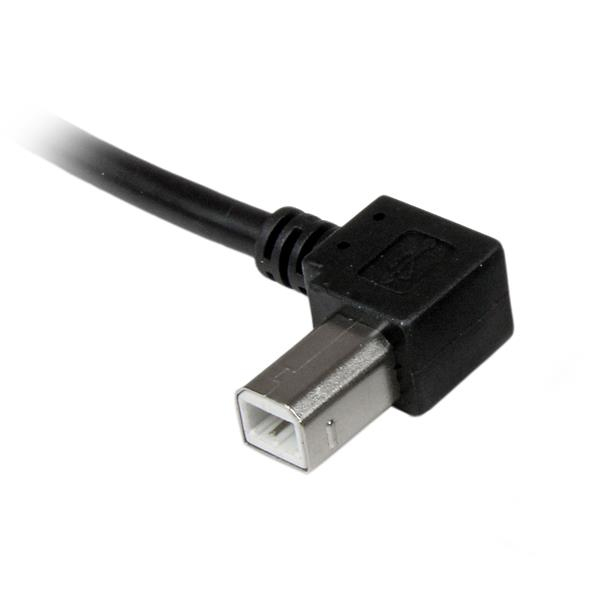 STARTECH.COM USB 2.0 A To Left Angle B Cable - M/m 2m
