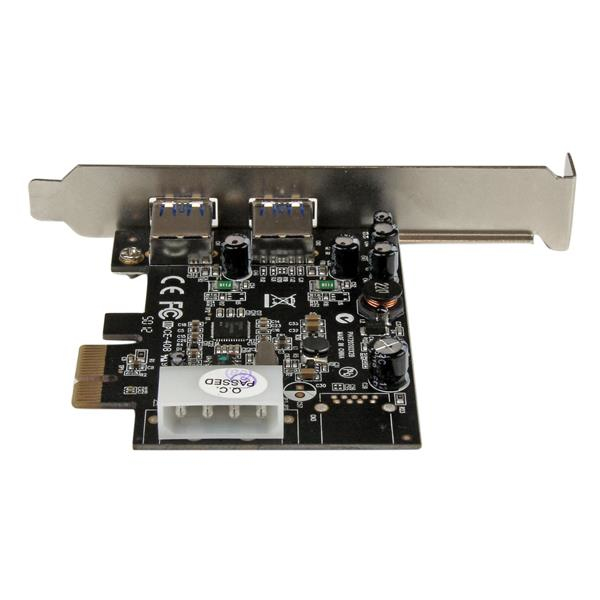 STARTECH.COM Pci-e Controller Card 2port 5 Gbps USB 3 W/ Uasp Support