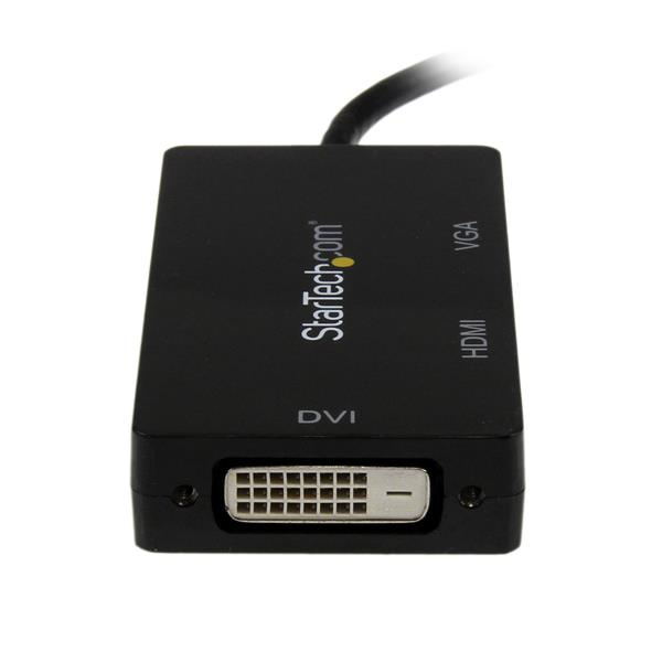 STARTECH.COM Mini DisplayPort Mdp To Vga DVI Hdmi Adapter 3-in-1