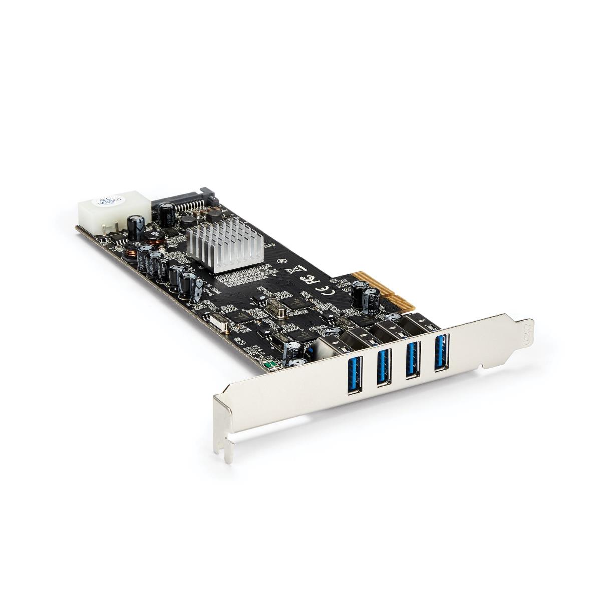STARTECH.COM Quad Bus Superspeed USB 3.0 Card Adapter 4 Port With Uasp Pci-e