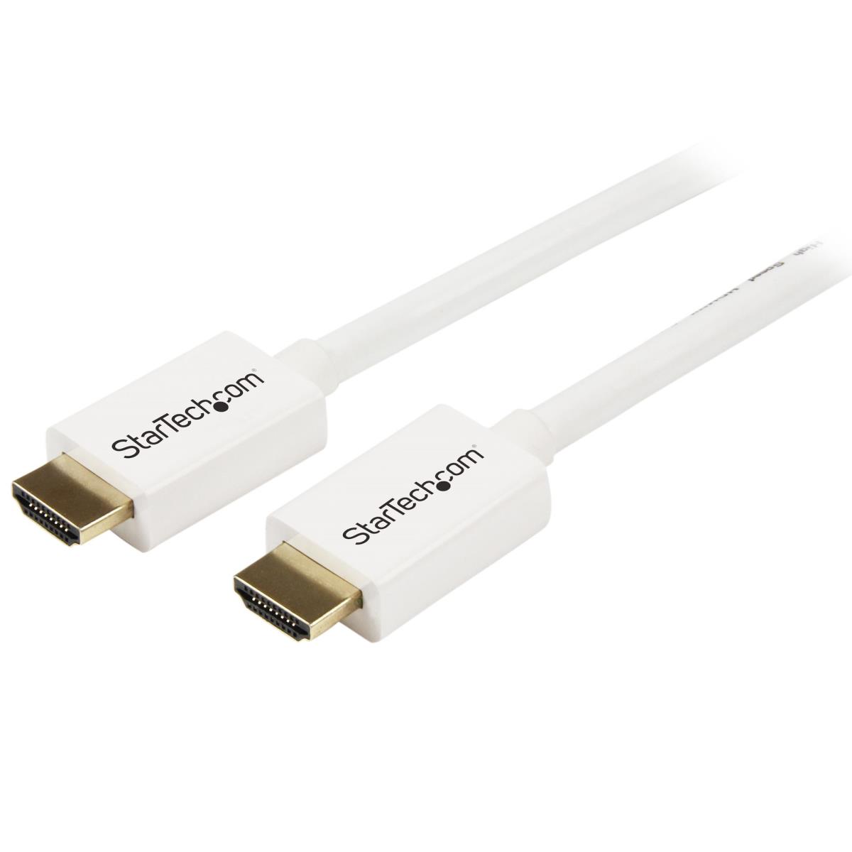 STARTECH.COM High Speed Hdmi To Hdmi In Wall Cl3 Rated Cable 3m White