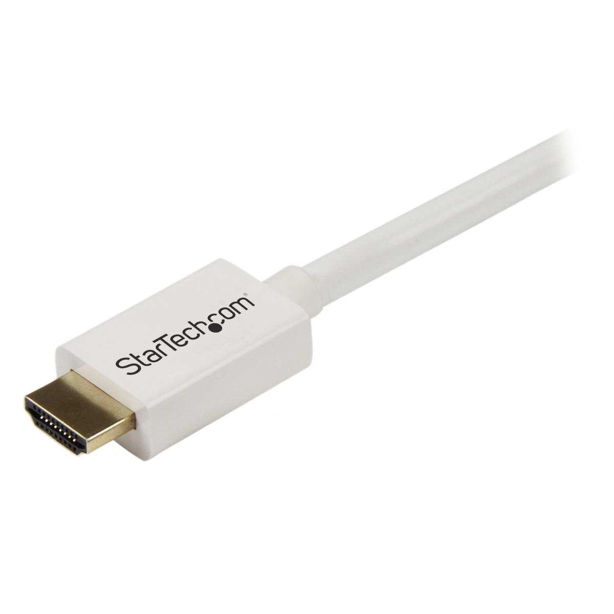 STARTECH.COM High Speed Hdmi To Hdmi In Wall Cl3 Rated Cable 3m White