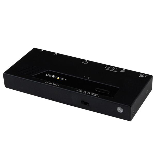 STARTECH.COM Hdmi Switch W/ Automatic And Priority Switching 2 Port