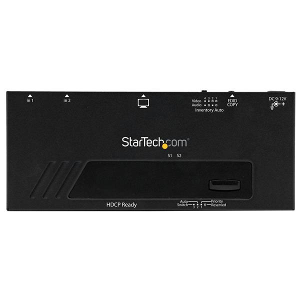 STARTECH.COM Hdmi Switch W/ Automatic And Priority Switching 2 Port