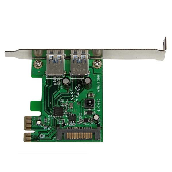 STARTECH.COM Pci-e Superspeed USB 3.0 Card Adapter With Uasp - SATA Power 2 Port