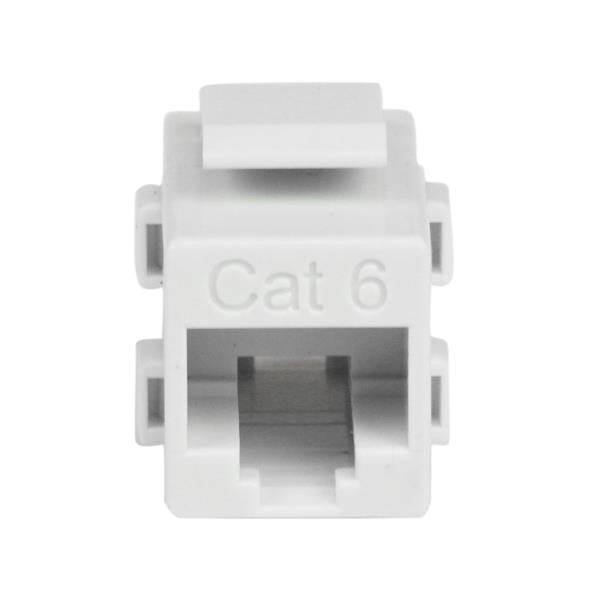 STARTECH.COM CAT6 Rj45 Coupler White - Rj45 Keystone Jack Cat.6 F/f