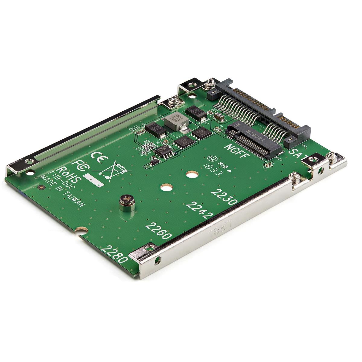 STARTECH.COM M.2 SSD To 2.5in SATA Adapter - Ngff SSD To SATA Converter