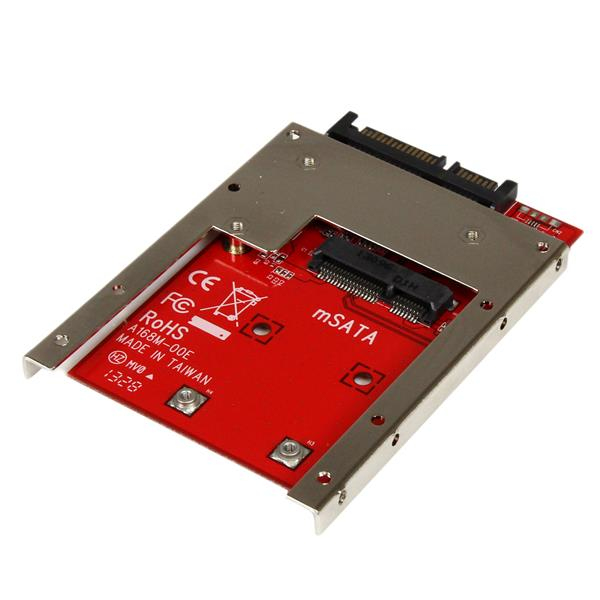 STARTECH.COM Msata SSD To 2.5in SATA Adapter Converter W/ Open Frame