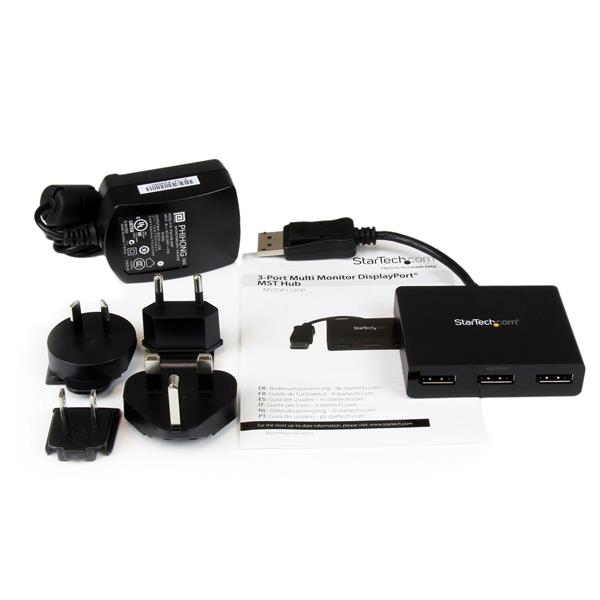 STARTECH.COM Hub DisplayPort 1.2 Triple