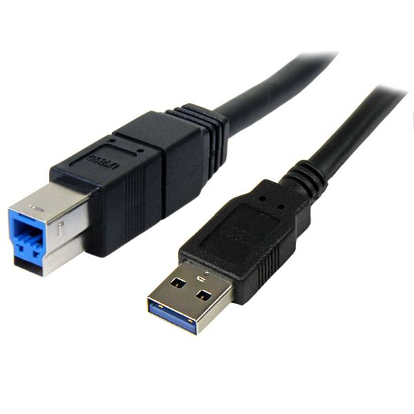 STARTECH.COM Superspeed USB 3.0 Cable A To B - M/m 3m Black