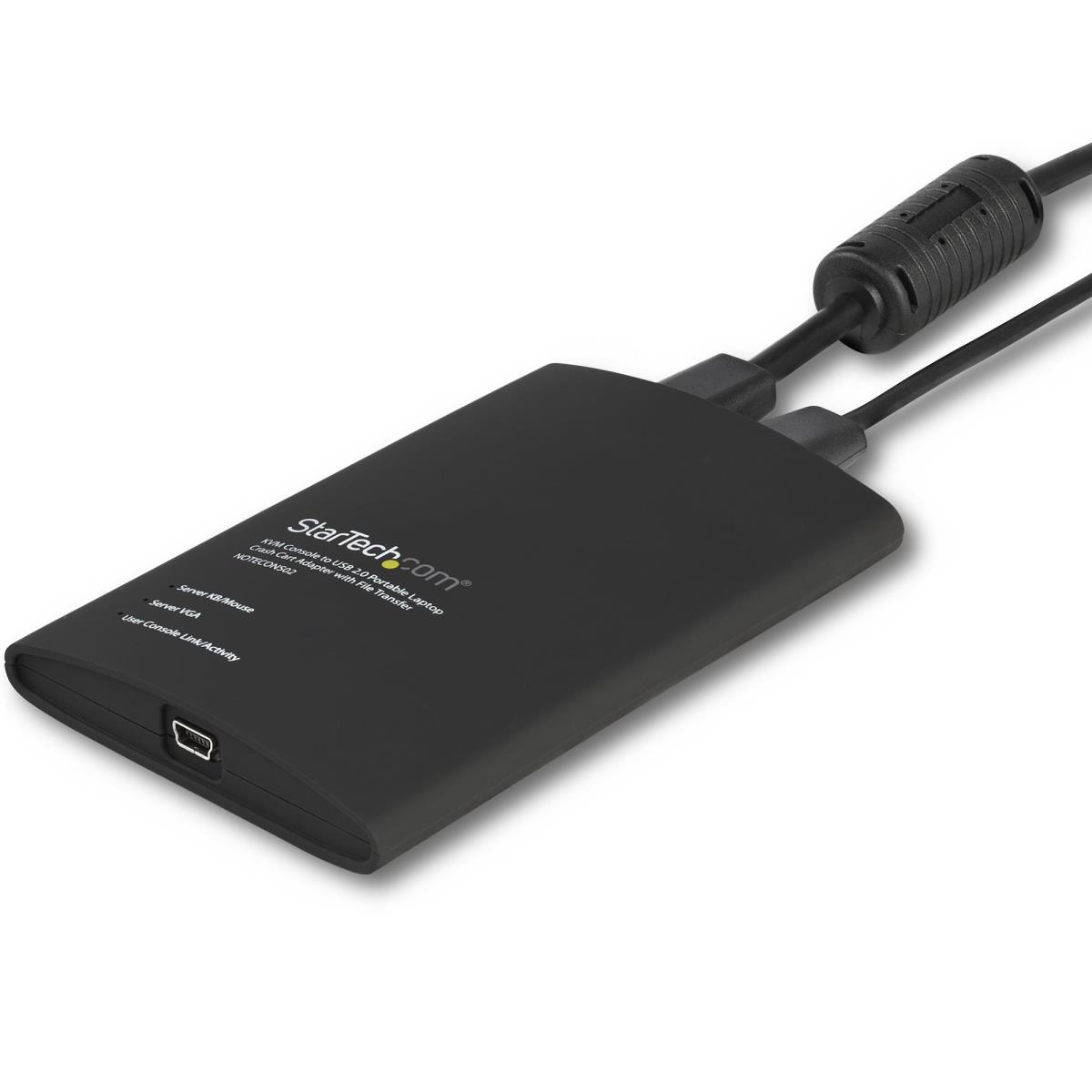 STARTECH.COM KVM Console To Laptop USB 2.0 Portable Crash Cart Adapter With File Transfer