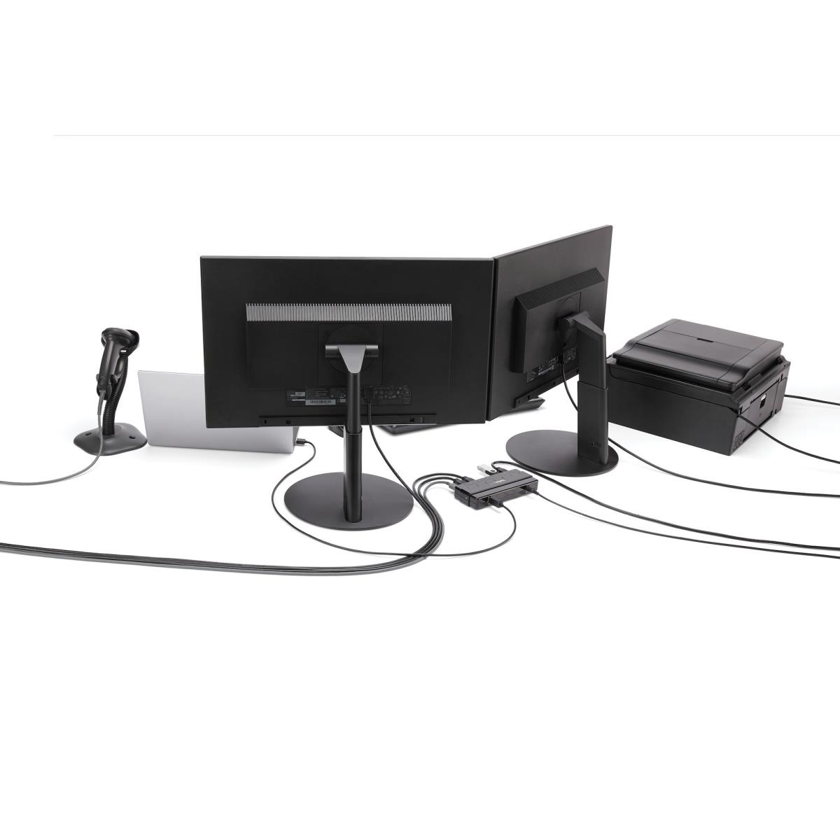 STARTECH.COM Desktop USB Hub 7 Port Superspeed USB 3.0 With Power Adapter - Black