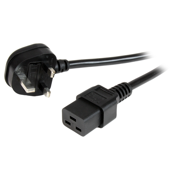 STARTECH.COM Ac Power Cord Bs-1363 To C19 - Uk Plug To C19 Power Cable 2m