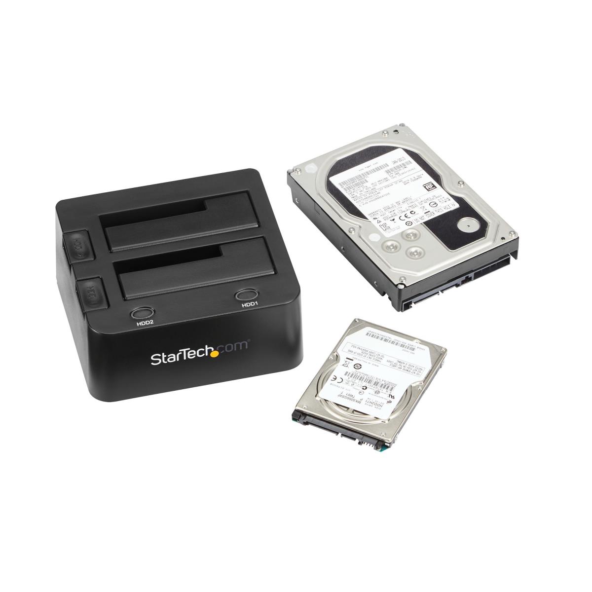 STARTECH.COM Docking Station - USB 3.0 Dual Hard Drive With Uasp For 2.5/3.5in SSD / HDD - SATA 6 Gbps