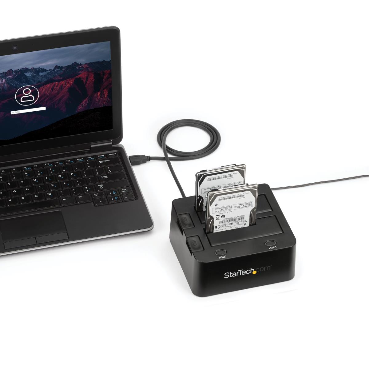 STARTECH.COM Docking Station - USB 3.0 Dual Hard Drive With Uasp For 2.5/3.5in SSD / HDD - SATA 6 Gbps