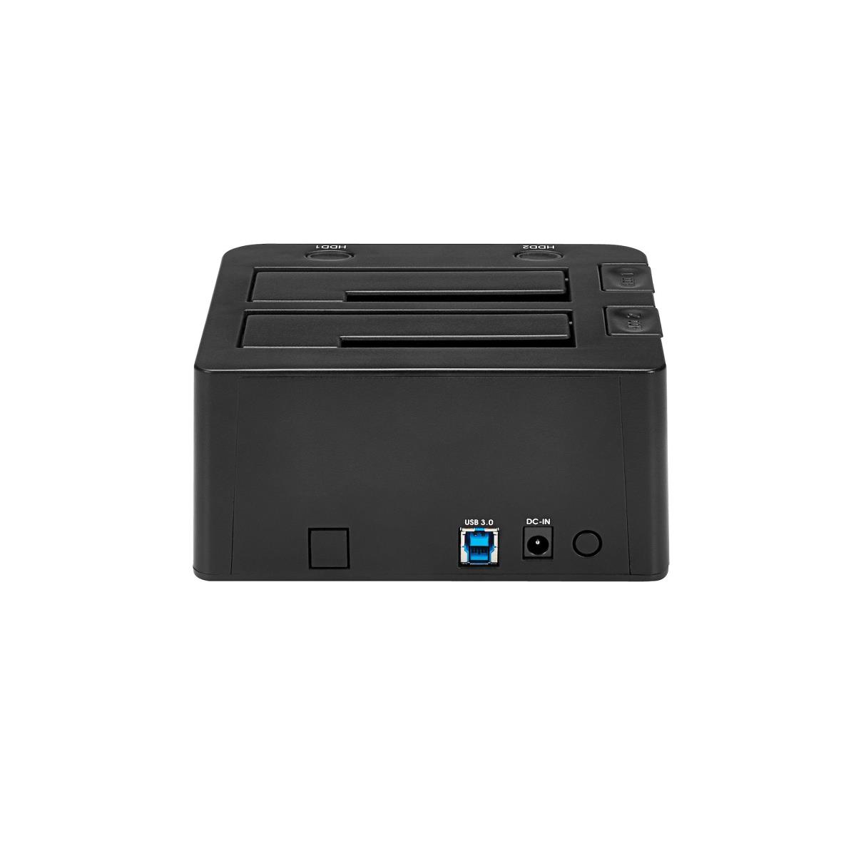 STARTECH.COM Docking Station - USB 3.0 Dual Hard Drive With Uasp For 2.5/3.5in SSD / HDD - SATA 6 Gbps