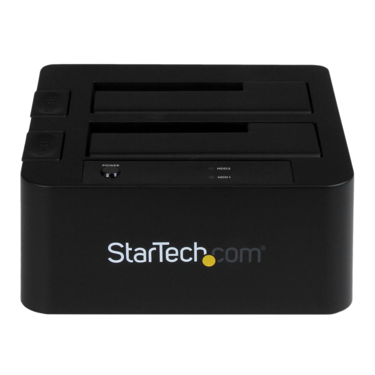 STARTECH.COM Docking Station - USB 3.0 / ESATA Dual Hard Drive With Uasp For 2.5/3.5in SATA SSD / HDD - SATA 6 Gbps