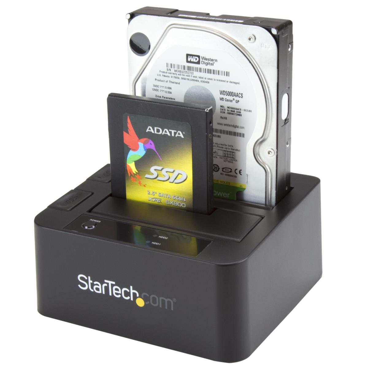 STARTECH.COM Docking Station - USB 3.0 / ESATA Dual Hard Drive With Uasp For 2.5/3.5in SATA SSD / HDD - SATA 6 Gbps