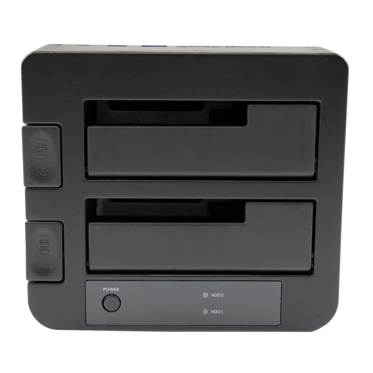 STARTECH.COM Docking Station - USB 3.0 / ESATA Dual Hard Drive With Uasp For 2.5/3.5in SATA SSD / HDD - SATA 6 Gbps