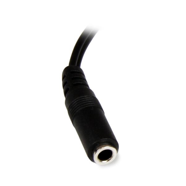 STARTECH.COM Adapter Cable 3.5mm Stereo Female To 2x Rca Male 6in