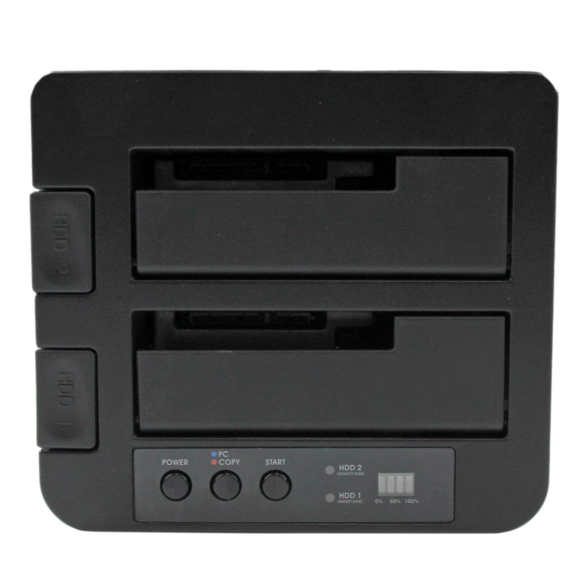 STARTECH.COM Duplicator Dock - Standalone Hard Drive Cloner USB 3.0 / Esata To 2.5 / 3.5in SATA HDD / SSD