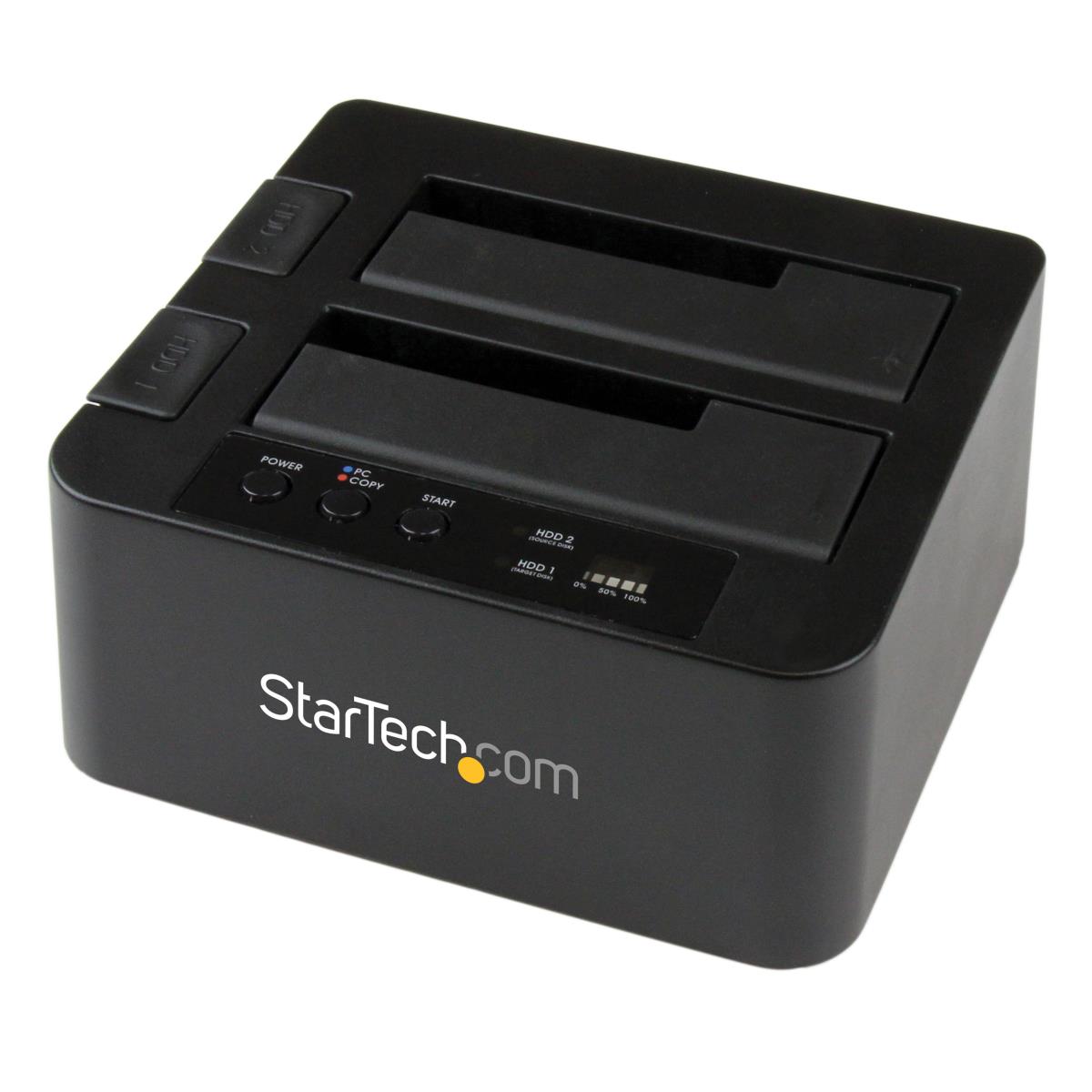 STARTECH.COM Duplicator Dock - Standalone Hard Drive Cloner USB 3.0 / Esata To 2.5 / 3.5in SATA HDD / SSD