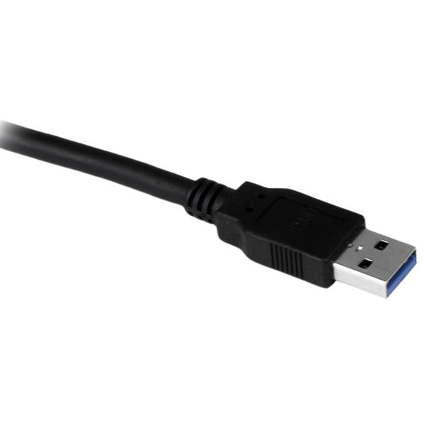 STARTECH.COM Desktop Superspeed USB 3.0 Extension Cable - A To A M/f 1.52m Black