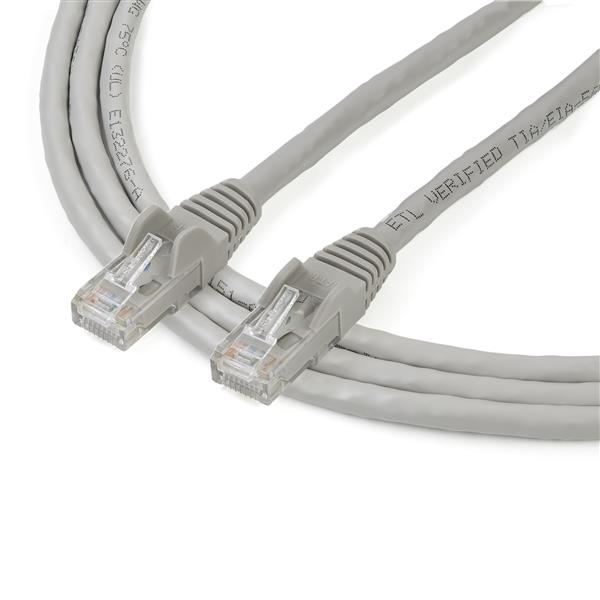 STARTECH.COM Patch Cable - CAT6 - Utp - Snagless - 2m - Grey