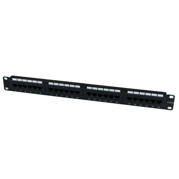 STARTECH.COM Network Patch Panel 1u 24 Port 110 Type Rack Mount Patch Panel