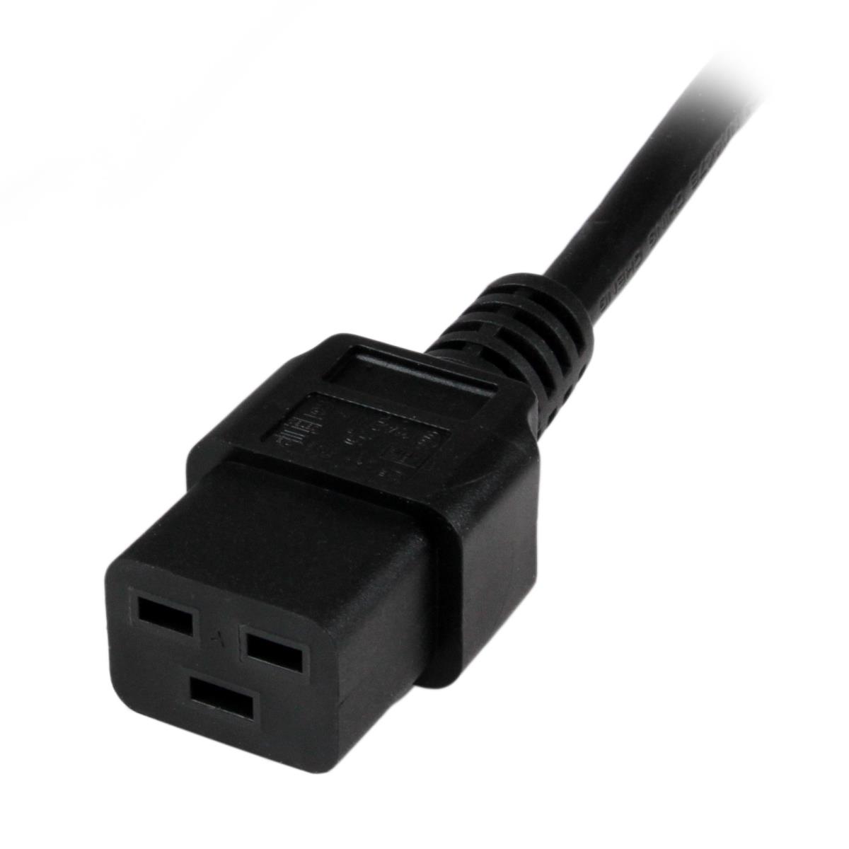 STARTECH.COM Power Cable 2m - Schuko Cee7 To Iec 320 C19