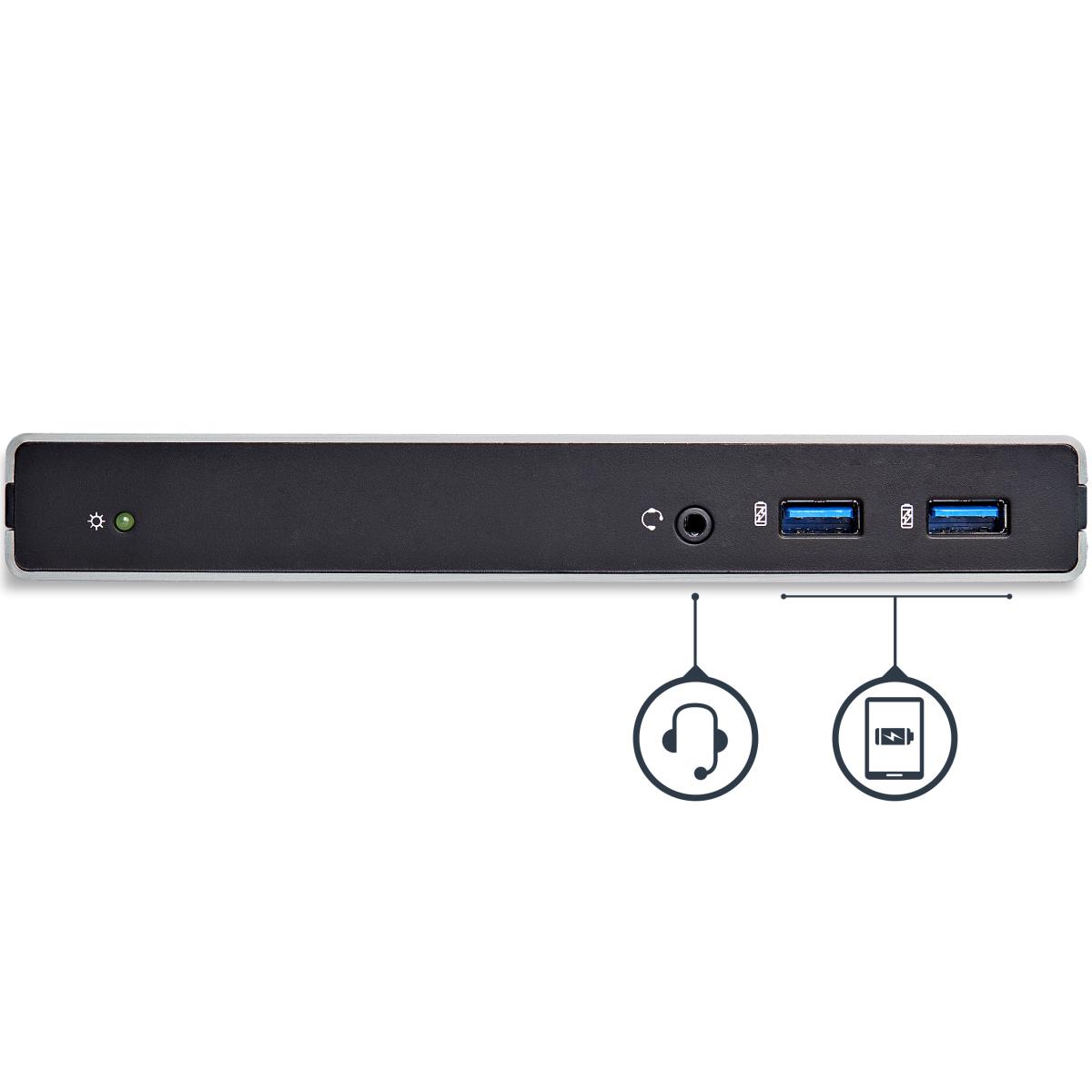 STARTECH.COM Docking Station - USB 3.0 W/ 2x DVI - USB MacBook/ultrabook