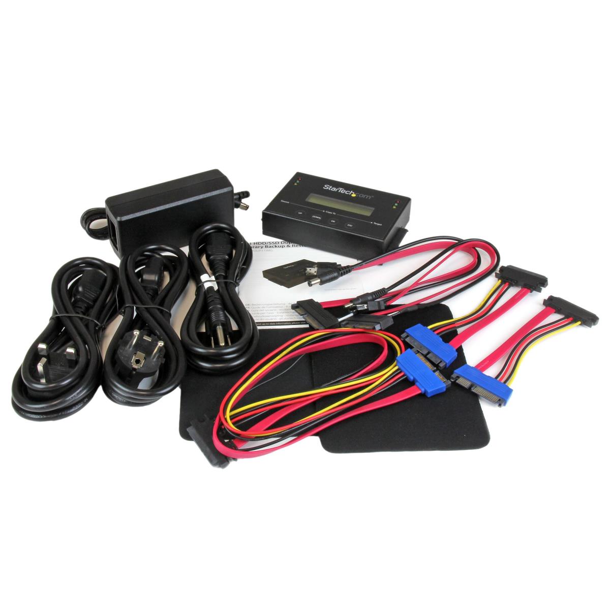 STARTECH.COM HDD SSD Duplicator Standalone 2.5/3.5in SATA W/ Image Library