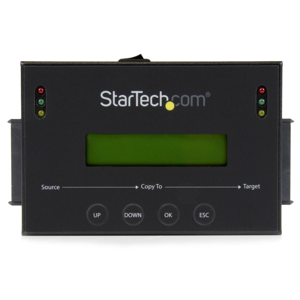 STARTECH.COM HDD SSD Duplicator Standalone 2.5/3.5in SATA W/ Image Library