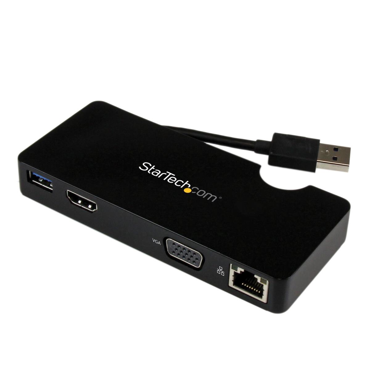 STARTECH.COM Docking Station - Hdmi Or Vga - USB 3.0