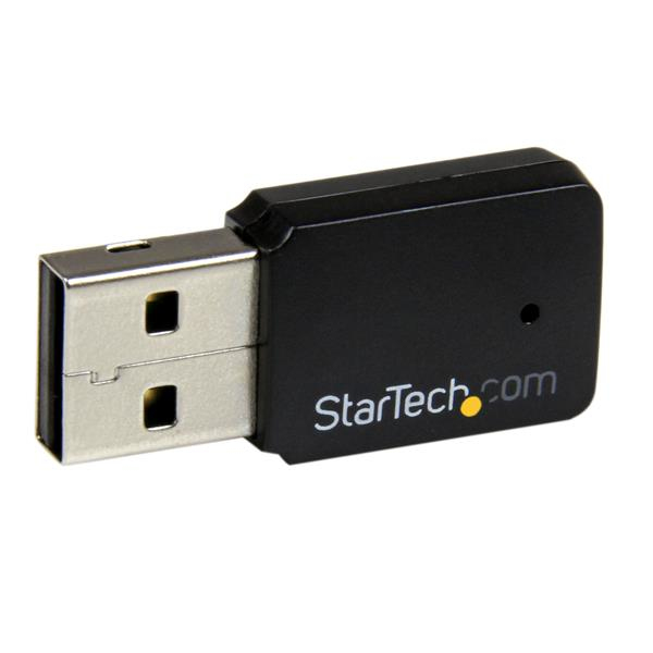 STARTECH.COM Mini Dual Band Wireless-ac Network Adapter Ac600 - 1t1r 802.11ac Wi-Fi Adapter USB 2.0