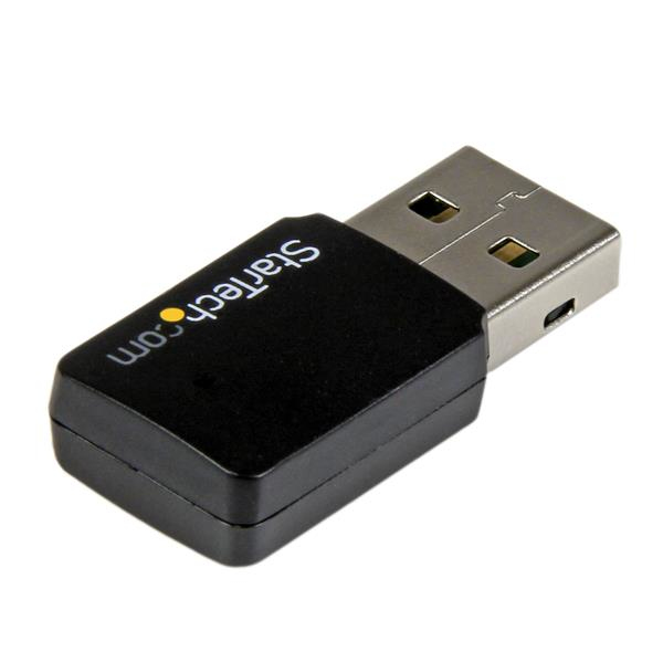 STARTECH.COM Mini Dual Band Wireless-ac Network Adapter Ac600 - 1t1r 802.11ac Wi-Fi Adapter USB 2.0