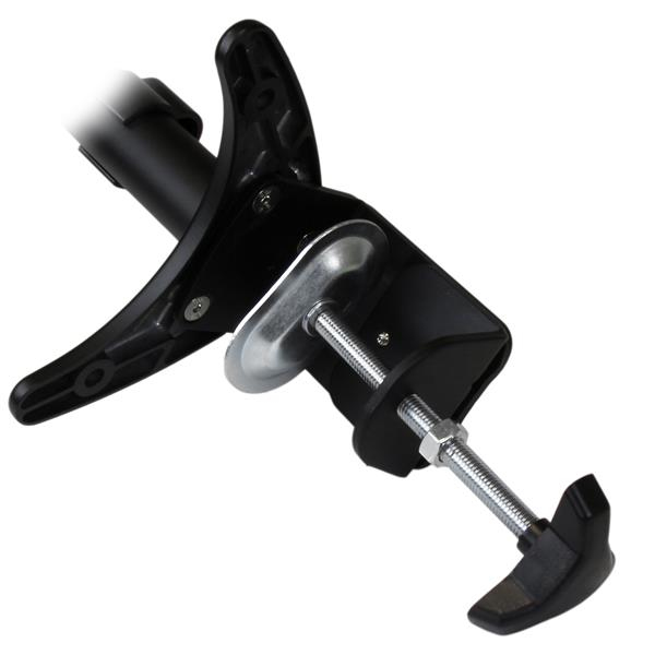 STARTECH.COM Articulating Dual Monitor Arm - Grommet / Desk Mount With Cable Management & Height Adjust - Dual Mo