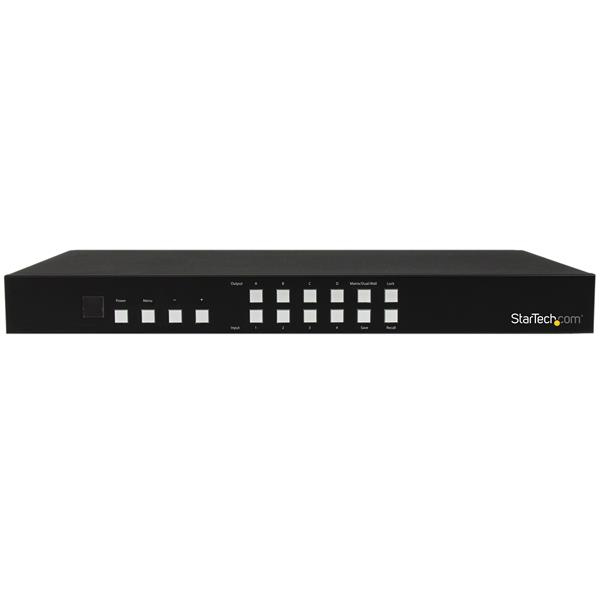 STARTECH.COM Hdmi Matrix Switch 4x4 W Ith Pap Multiviewer Or Video Wall