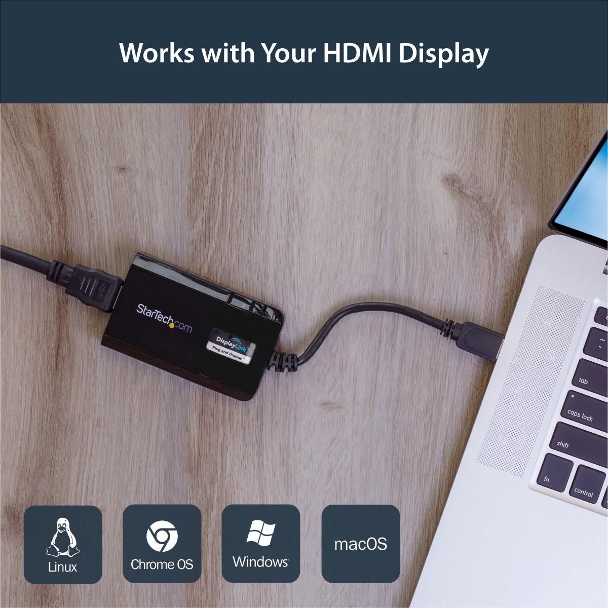 STARTECH.COM USB 3.0 To Hdmi Video Adapter For Mac & Pc USB Video Card
